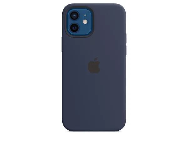 iphone 12 pro silicone case blue