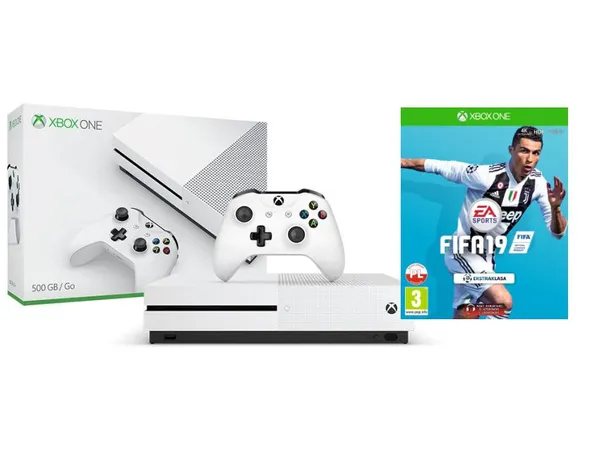 Captain brie mute hybrid MICROSOFT Xbox One S 500 GB + Fifa 19 najlepsza cena, opinie - sklep online  Neo24