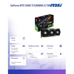 Msi geforce rtx 3060 ti gaming x trio online cena