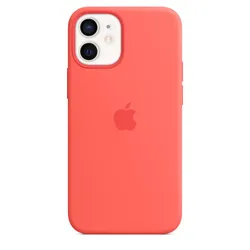 iphone 12 silicone case pink