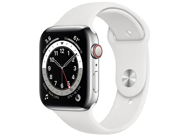 iwatch 7 silver stainless steel