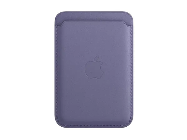 iPhone Leather Wallet with MagSafe - Wisteria