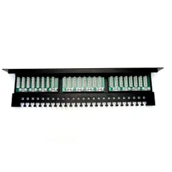 Extralink CAT6 UTP 0.5U, Patchpanel