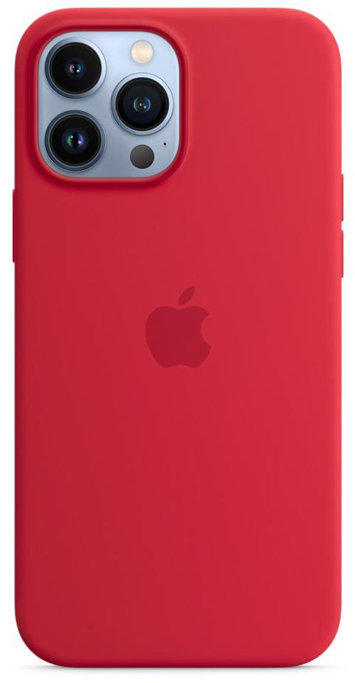 APPLE ETUI do iPhone 13 Pro Max Silicone Case with MagSafe – (PRODUCT)RED-Zdjęcie-0