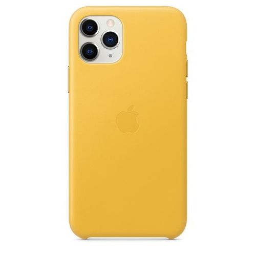 Etui Leather Case Meyer Lemon do iPhone 11Pro zólte-Zdjęcie-0