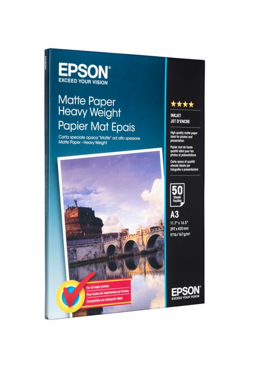Zdjęcia - Papier Epson Heavy 50 Arkuszy 167 g/m A3 C13S041261 