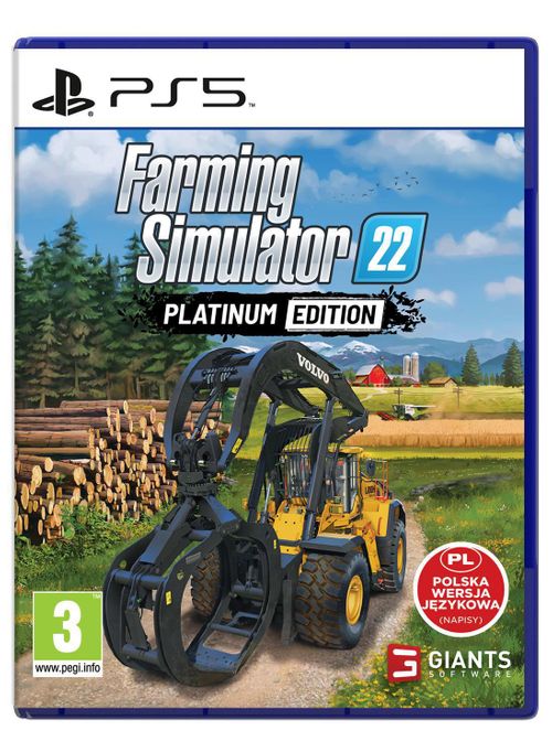 Farming Simulator 22 Platinum Edition Playstation 5-Zdjęcie-0