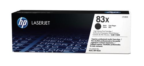 HP Toner 83X Black 2.2k CF283X-Zdjęcie-0