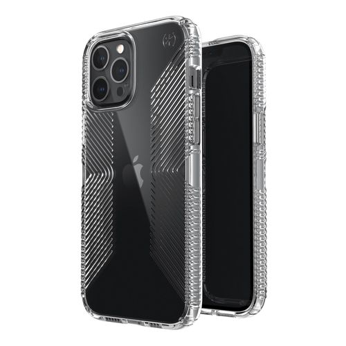 SPECK Etui Presidio Perfect-Clear with Grips do iPhone 12 Pro Max z powłoką MICROBAN (Clear)-Zdjęcie-0