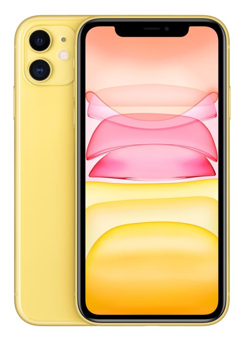 APPLE iPhone 11 64GB Yellow MHDE3PM/A-Zdjęcie-0